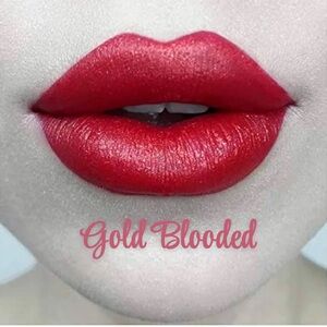 Ultra Rare! Kat Von D Studded Kiss Lipstick in Gold Blooded